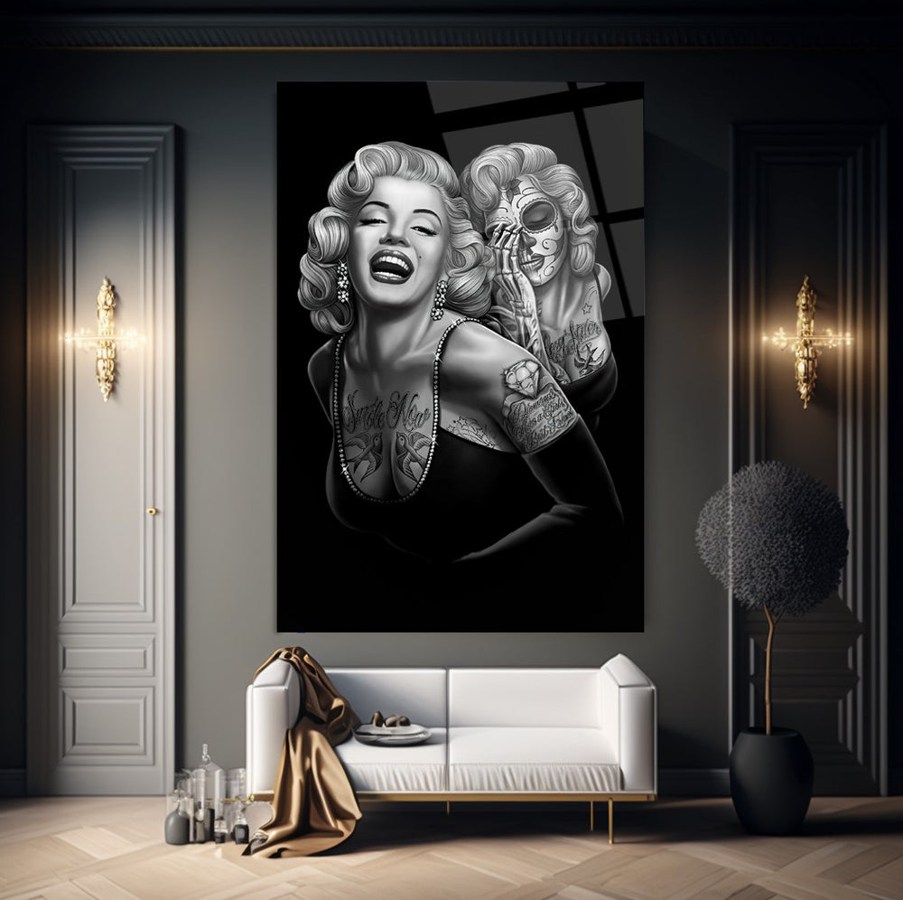Marilyn Monroe Cam Tablo