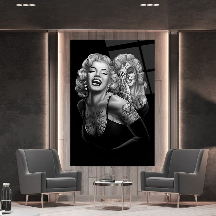 Marilyn Monroe Cam Tablo