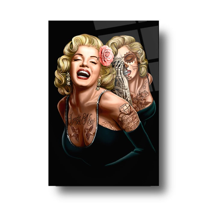 Marilyn Monroe Cam Tablo