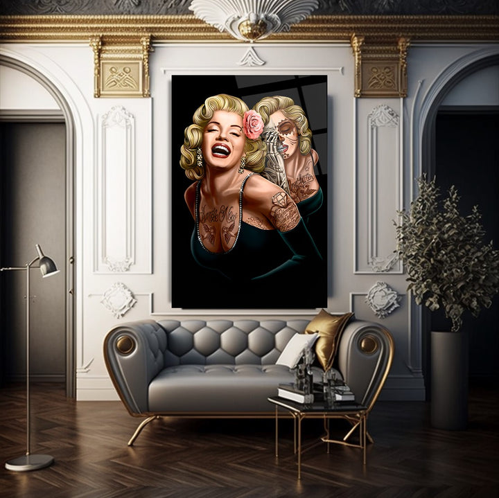 Marilyn Monroe Cam Tablo