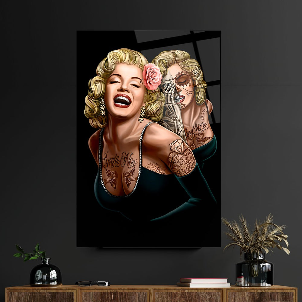 Marilyn Monroe Cam Tablo