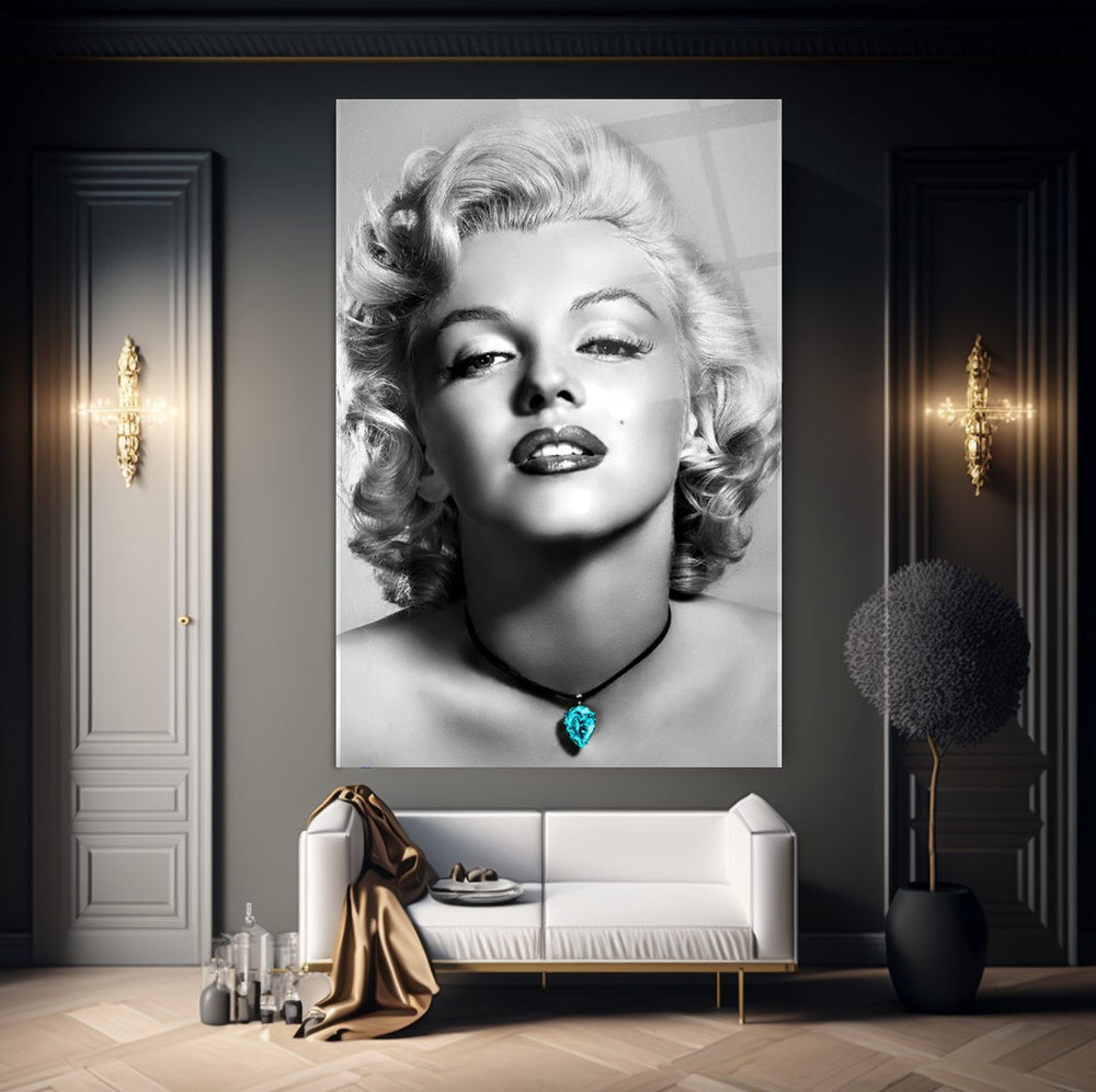 Marilyn Monroe Cam Tablo