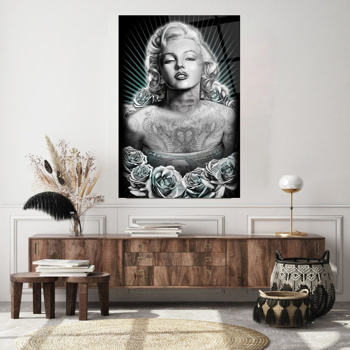 Marilyn Monroe Cam Tablo
