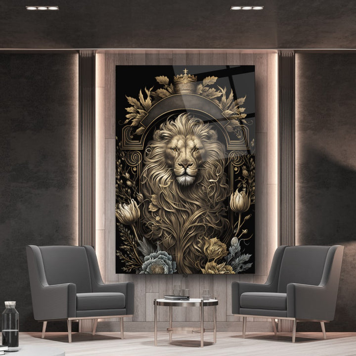 Aslan Cam Tablo