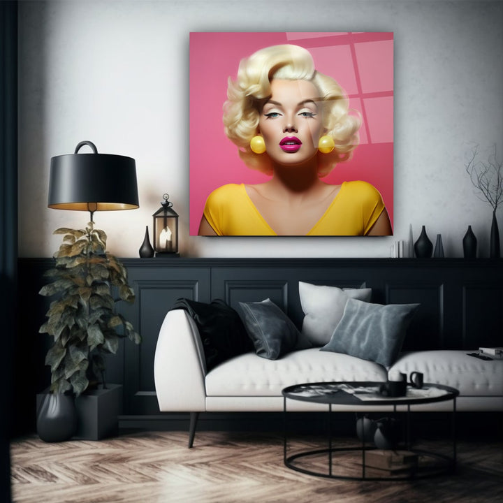 Marilyn Monroe Cam Tablo