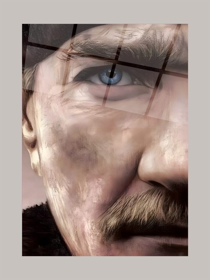 Atatürk Cam Tablo -Atatürk-7