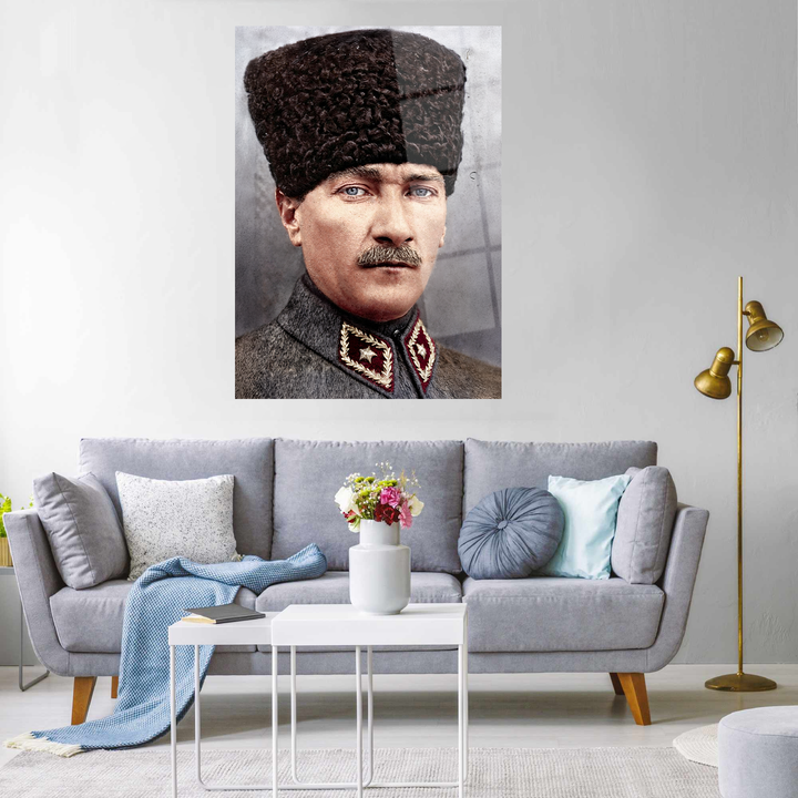 Atatürk Cam Tablo -Atatürk-18