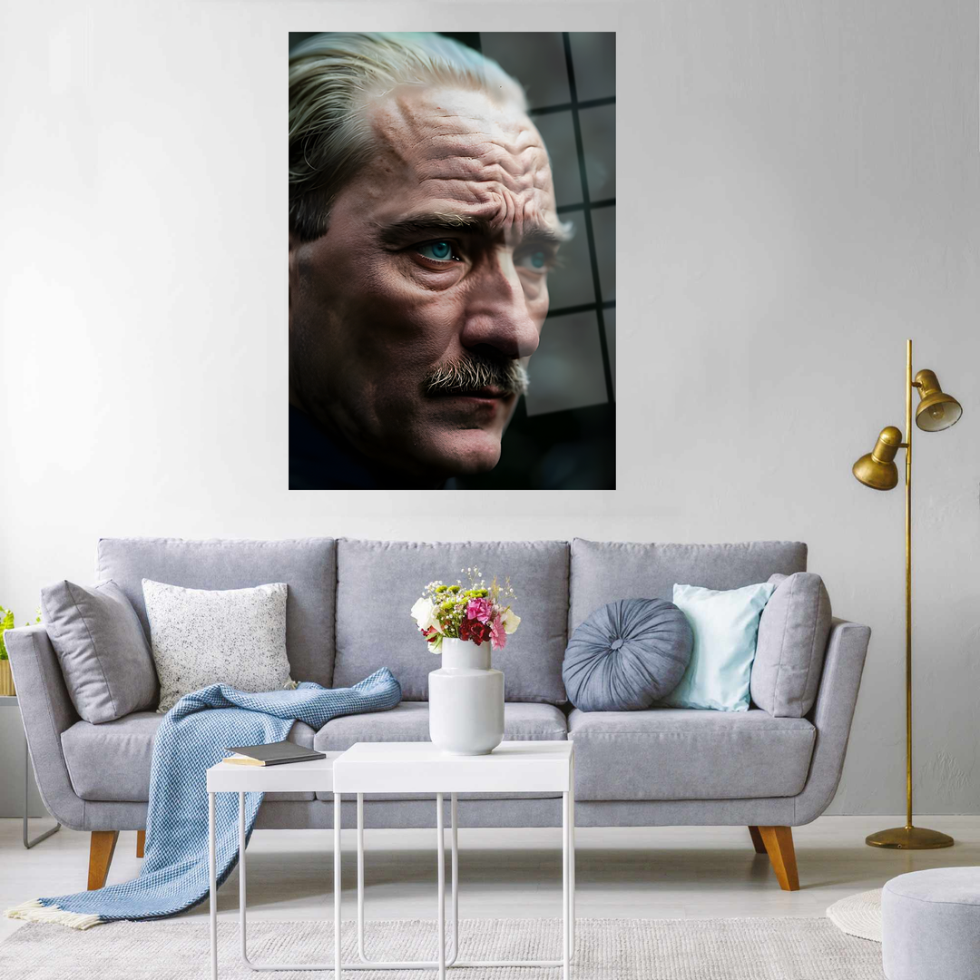 Atatürk Cam Tablo -Atatürk-6