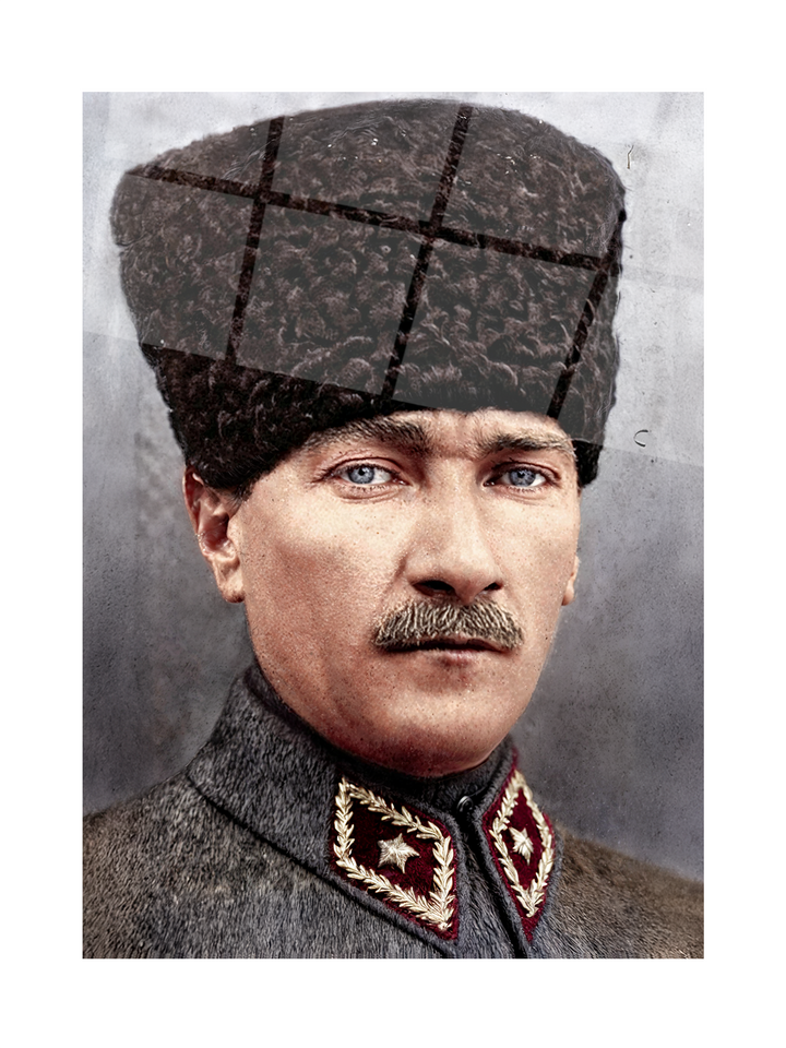Atatürk Cam Tablo -Atatürk-18