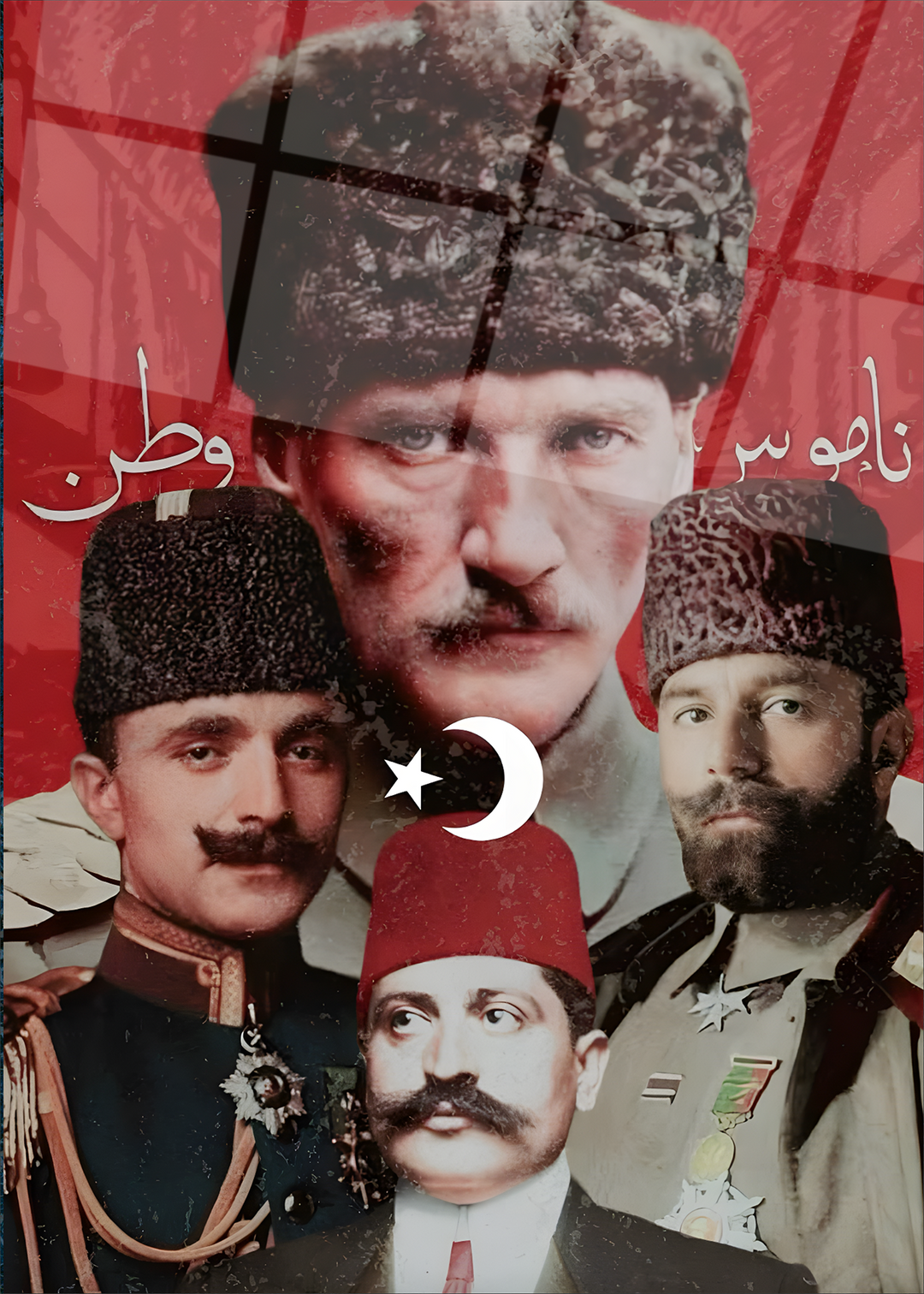 Atatürk Cam Tablo -Atatürk-11