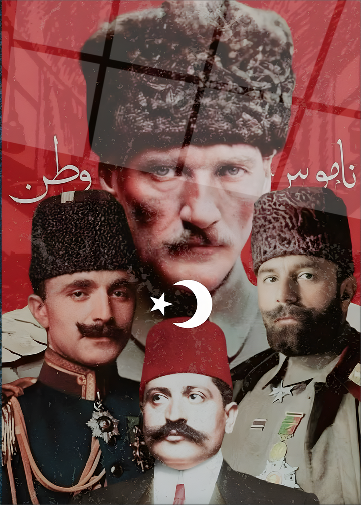 Atatürk Cam Tablo -Atatürk-11