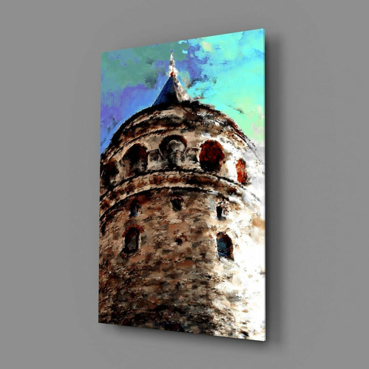 Galata Kulesi Cam Tablo