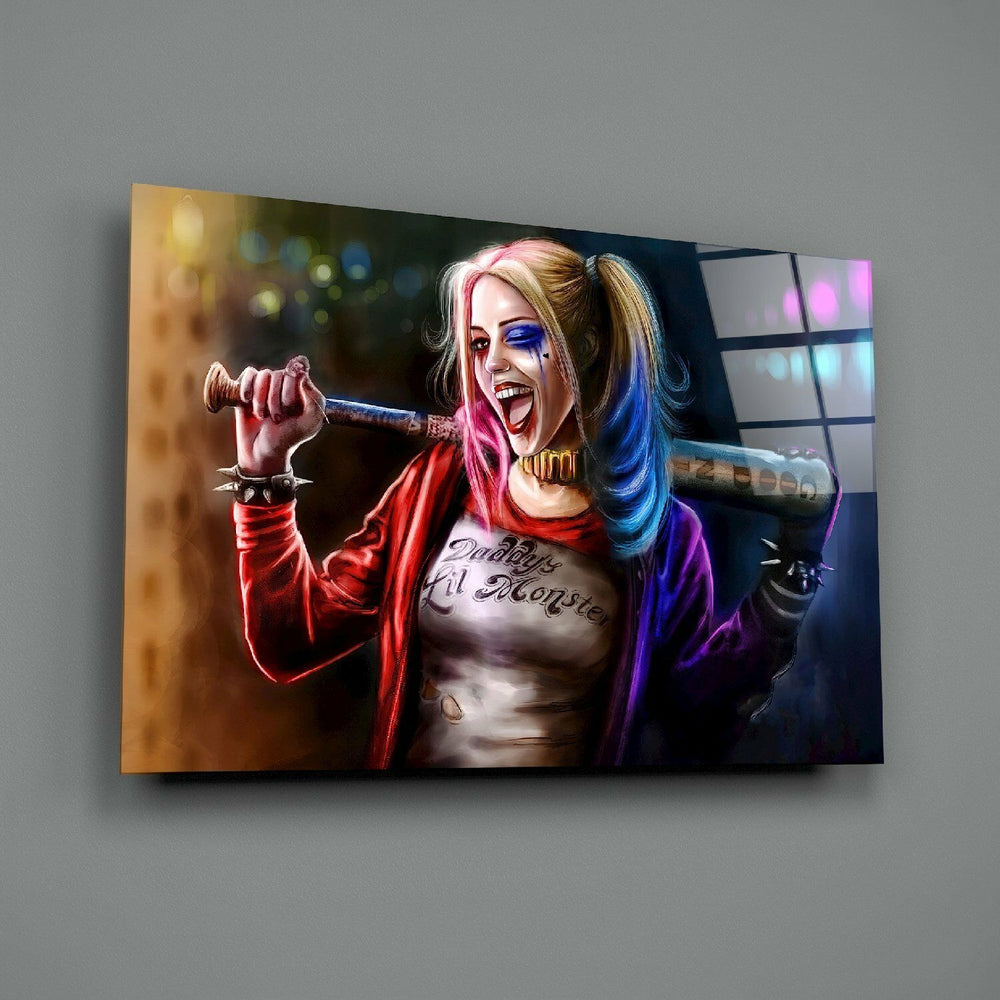 Harley Quinn Cam Tablo No:6069