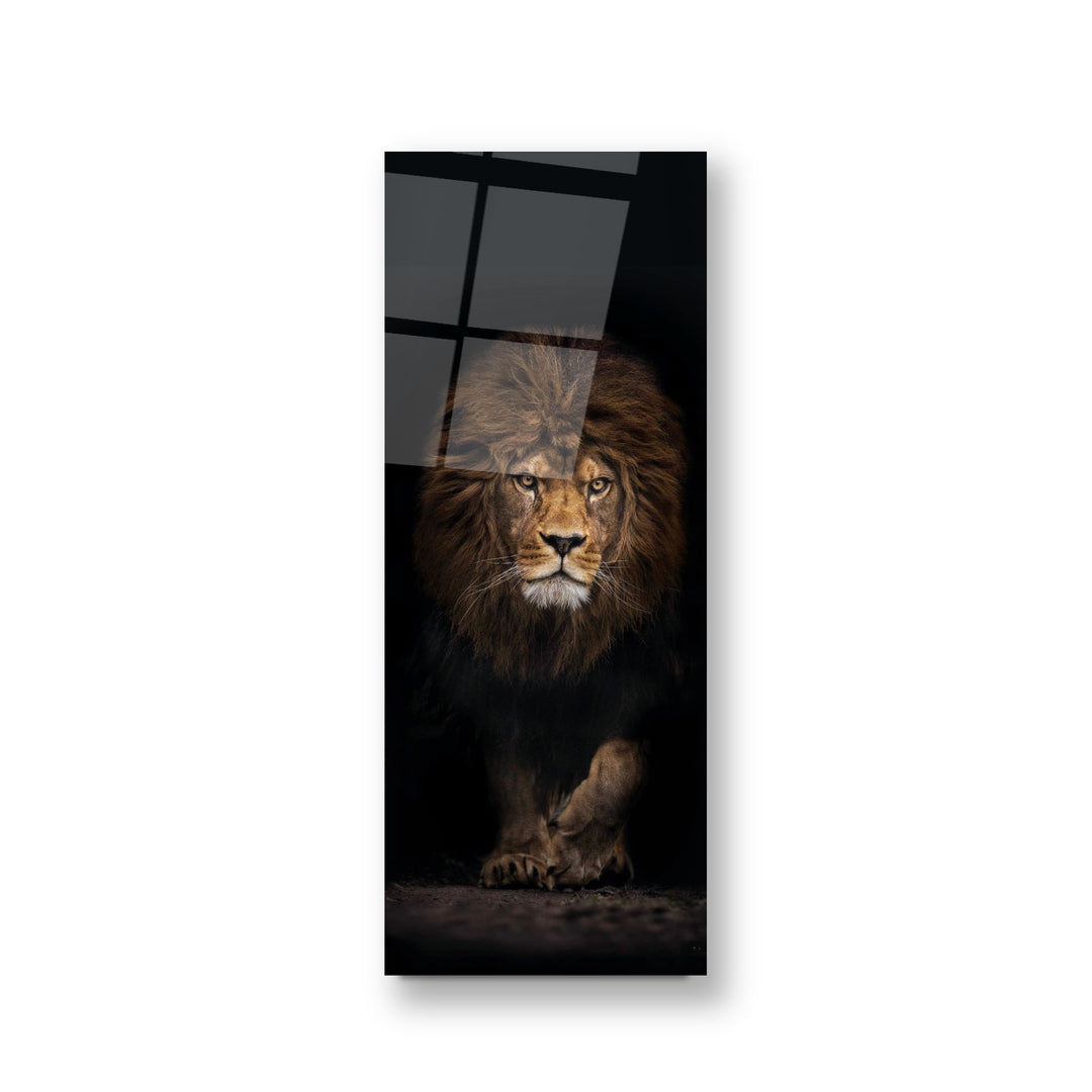 Aslan Cam Tablo