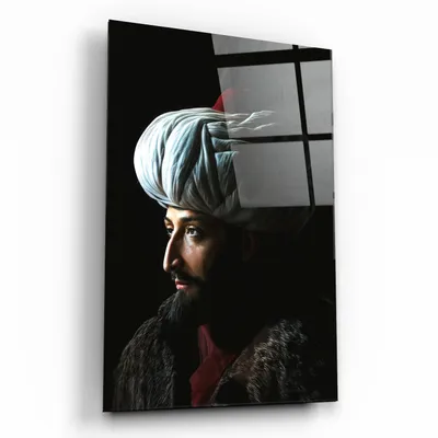 Fatih Sultan Mehmed Han Cam Tablo