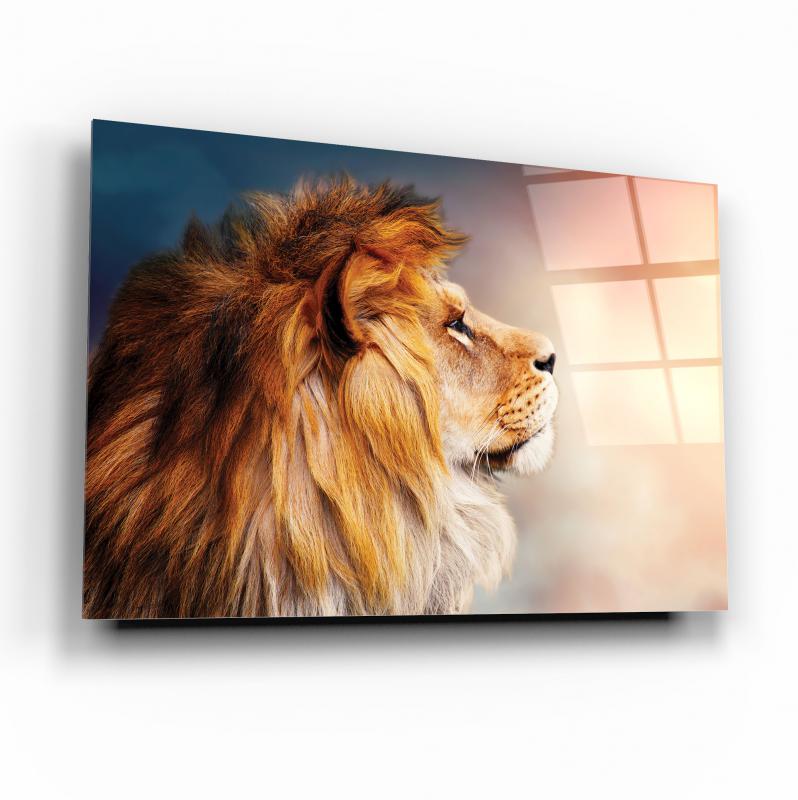 Aslan Cam Tablo