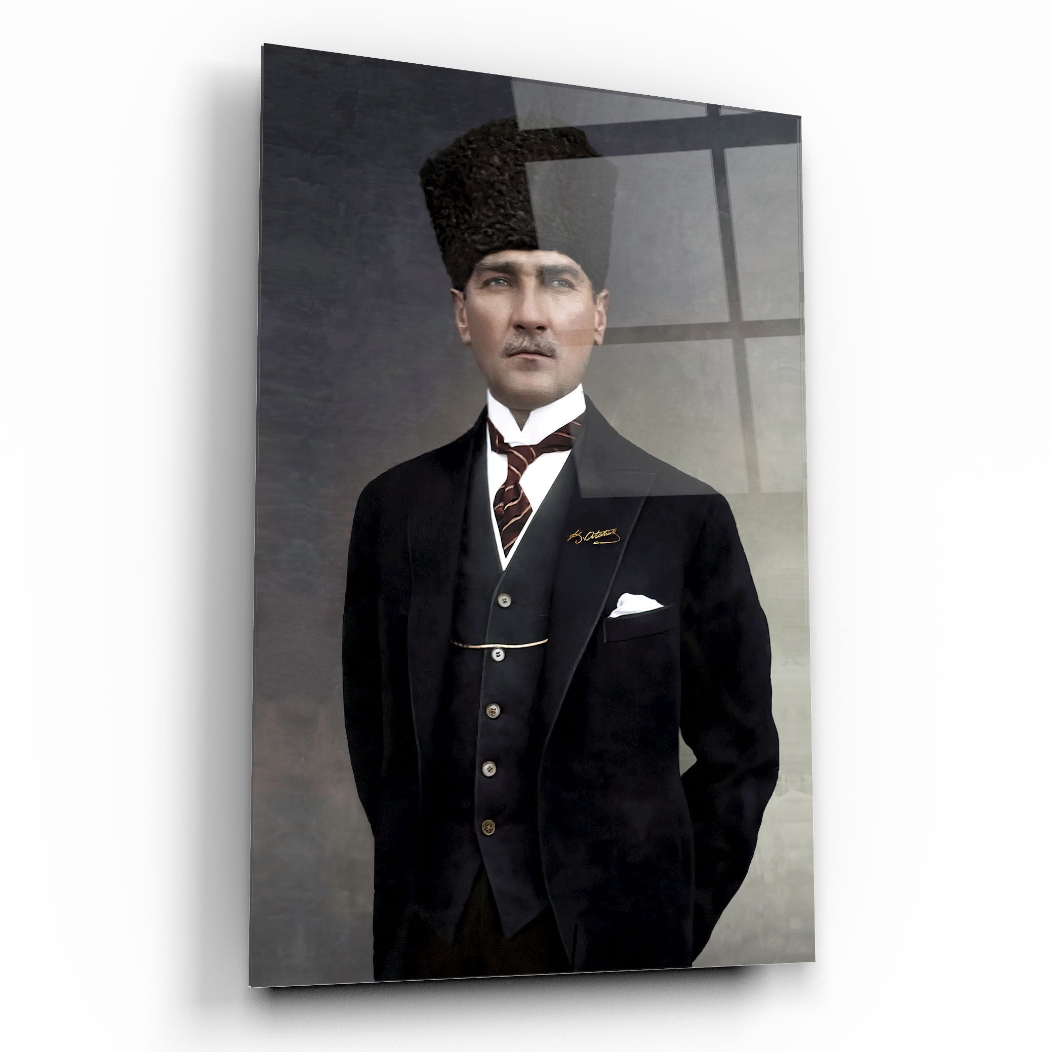 Atatürk Cam Tablo