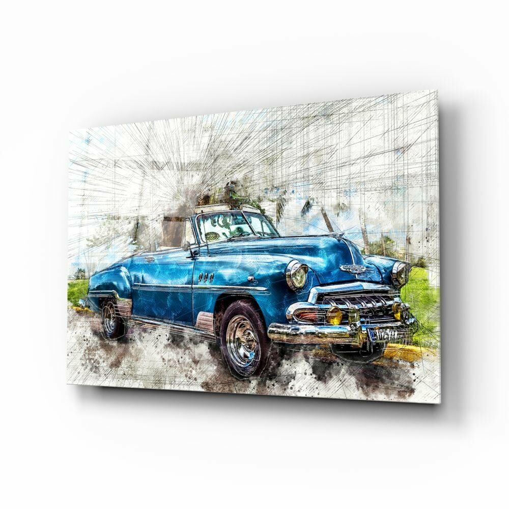 Klasik Chevrolet Cam Tablo