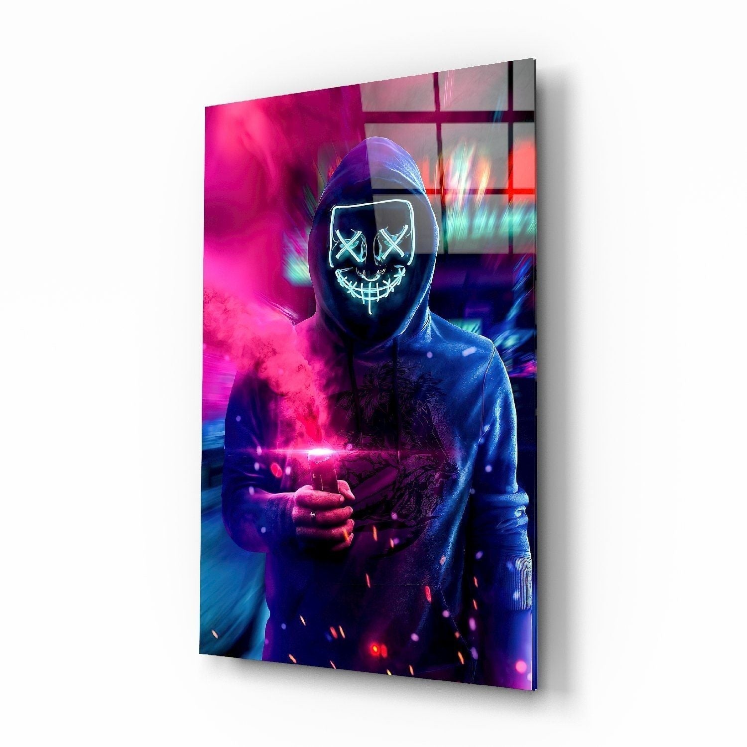 Neon Protesto Cam Tablo