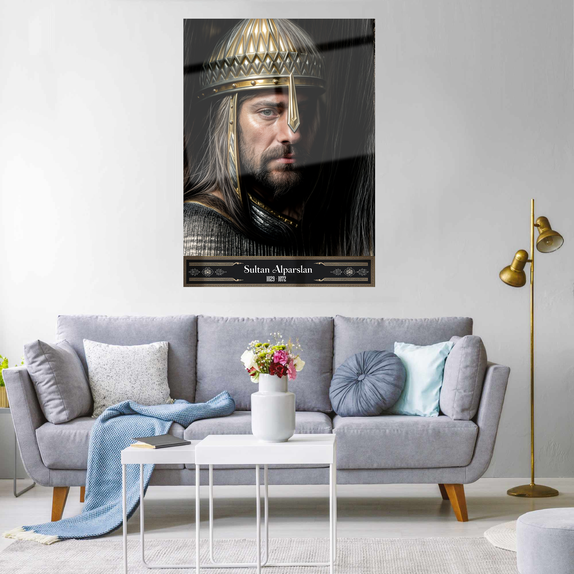 Sultan Alparslan Cam Tablo