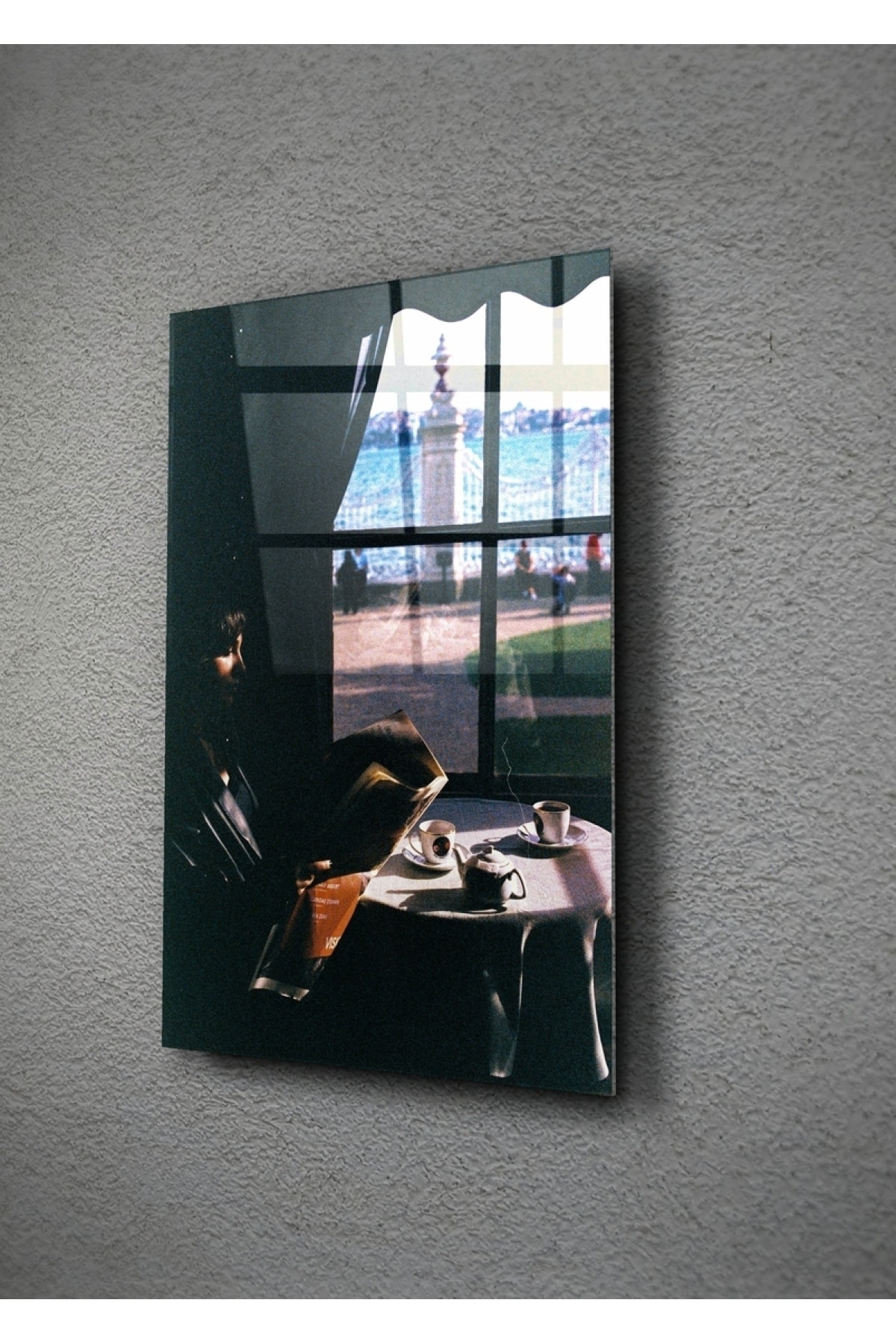 Istanbul Boğazı Cam Tablo