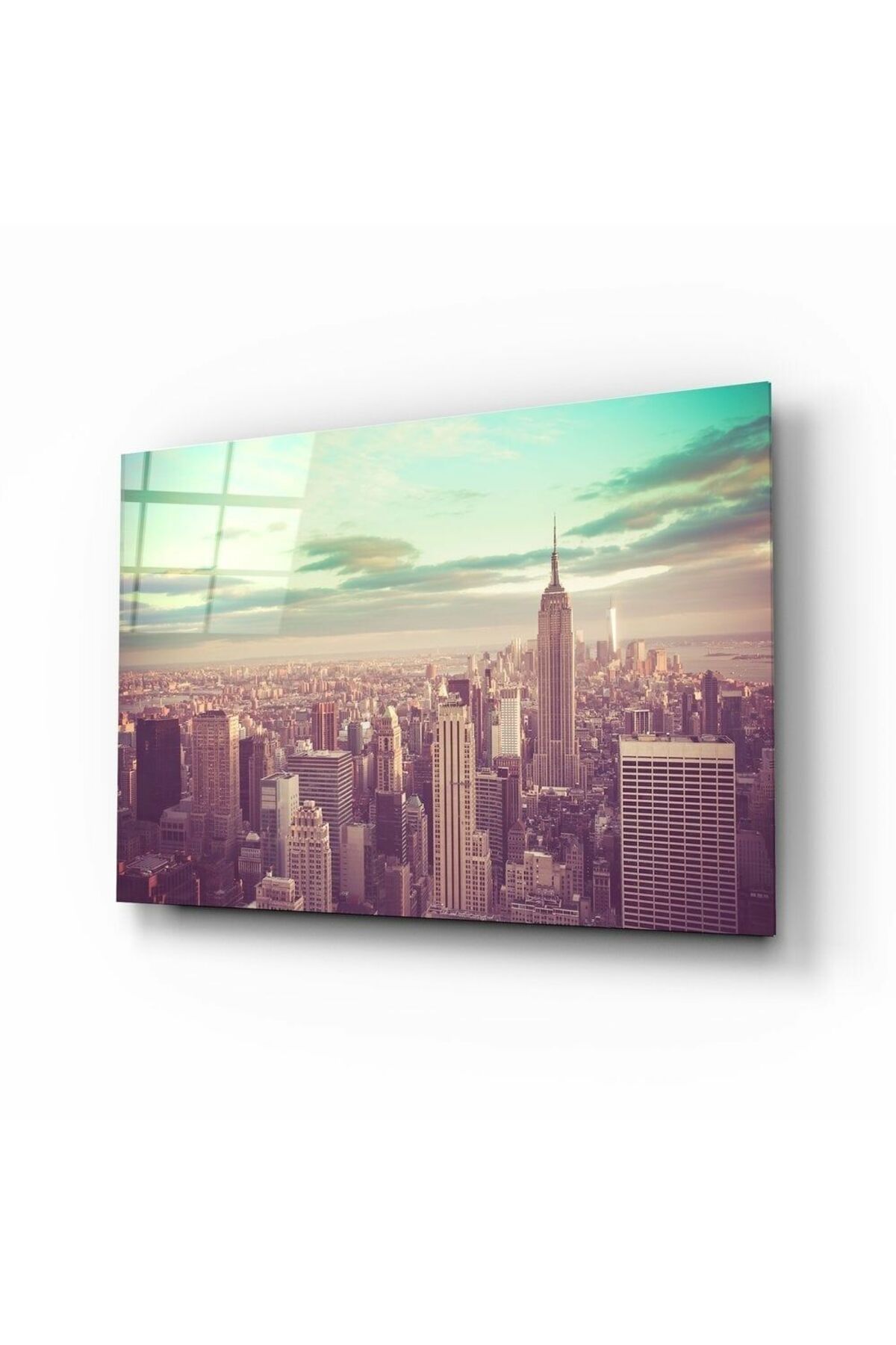 New York City Cam Tablo | Hediyelik, Dekoratif, Ofis, Mutfak