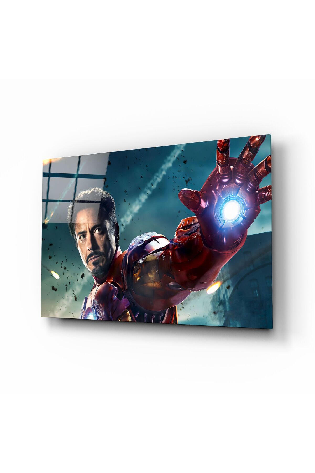 Demir Adam – Iron Man Cam Tablo | Hediyelik, Dekoratif, Ofis, Mutfak