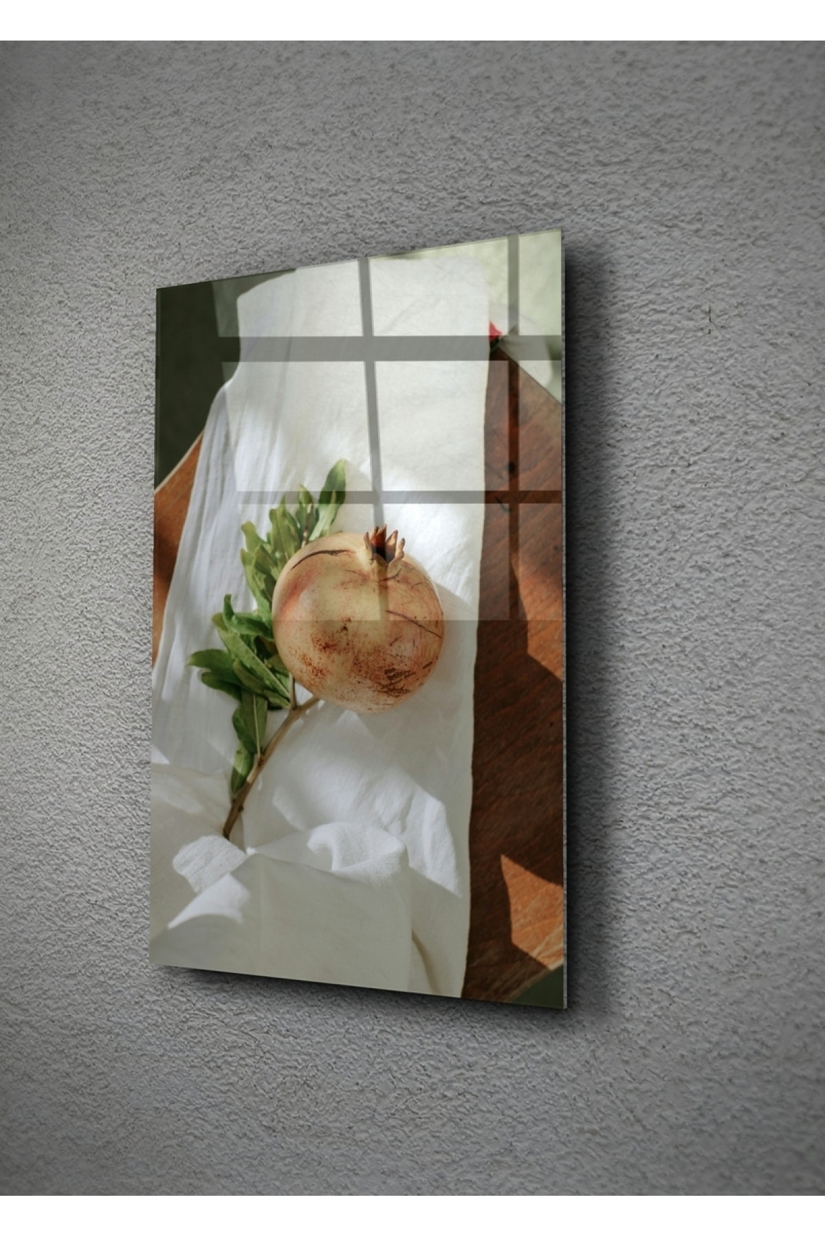 Nar Hasadı Cam Tablo