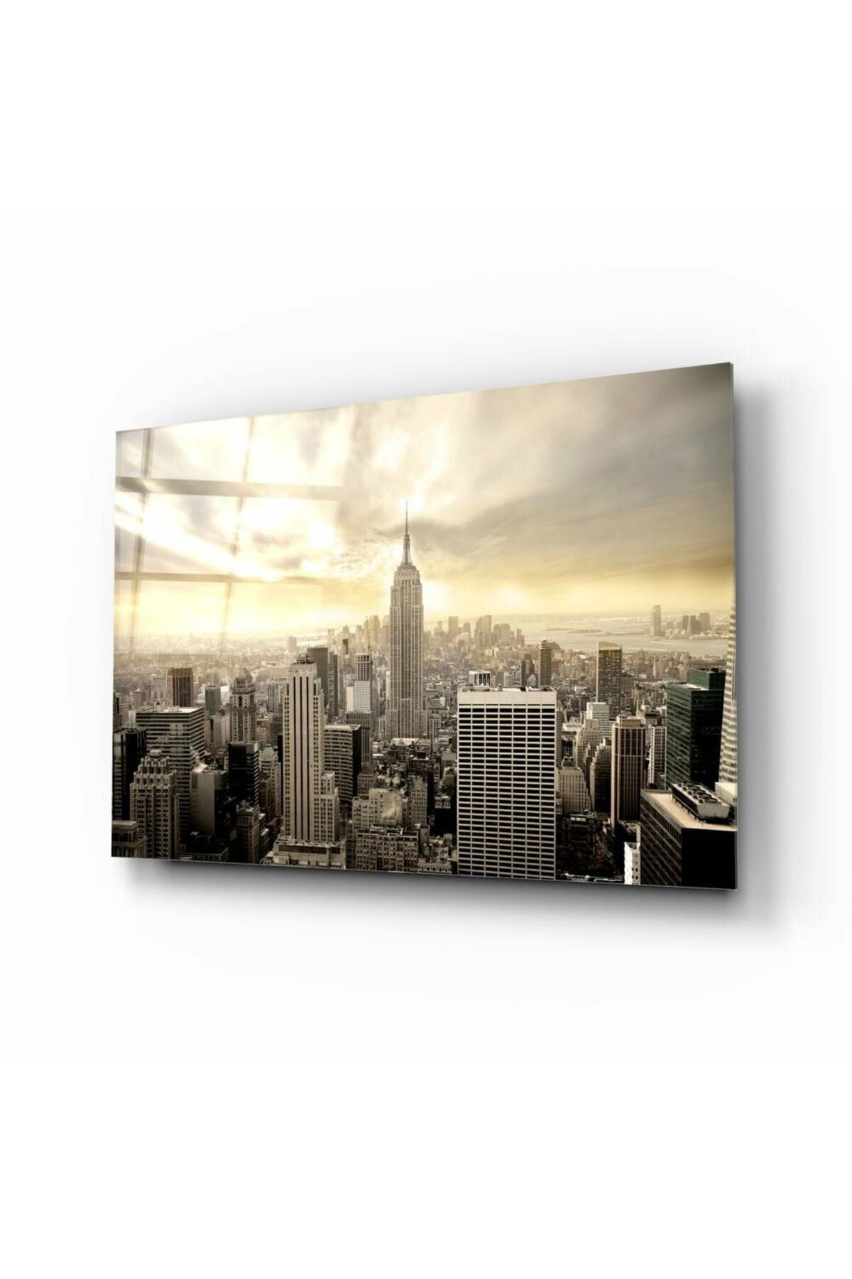 New York City (NYC) Cam Tablo | Hediyelik, Dekoratif, Ofis, Mutfak