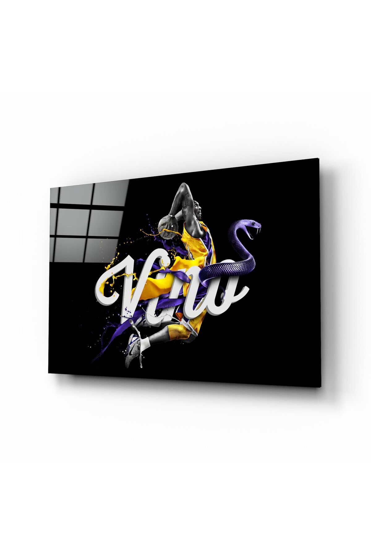 Los Angeles Lakers Cam Tablo | Hediyelik, Dekoratif, Ofis, Mutfak