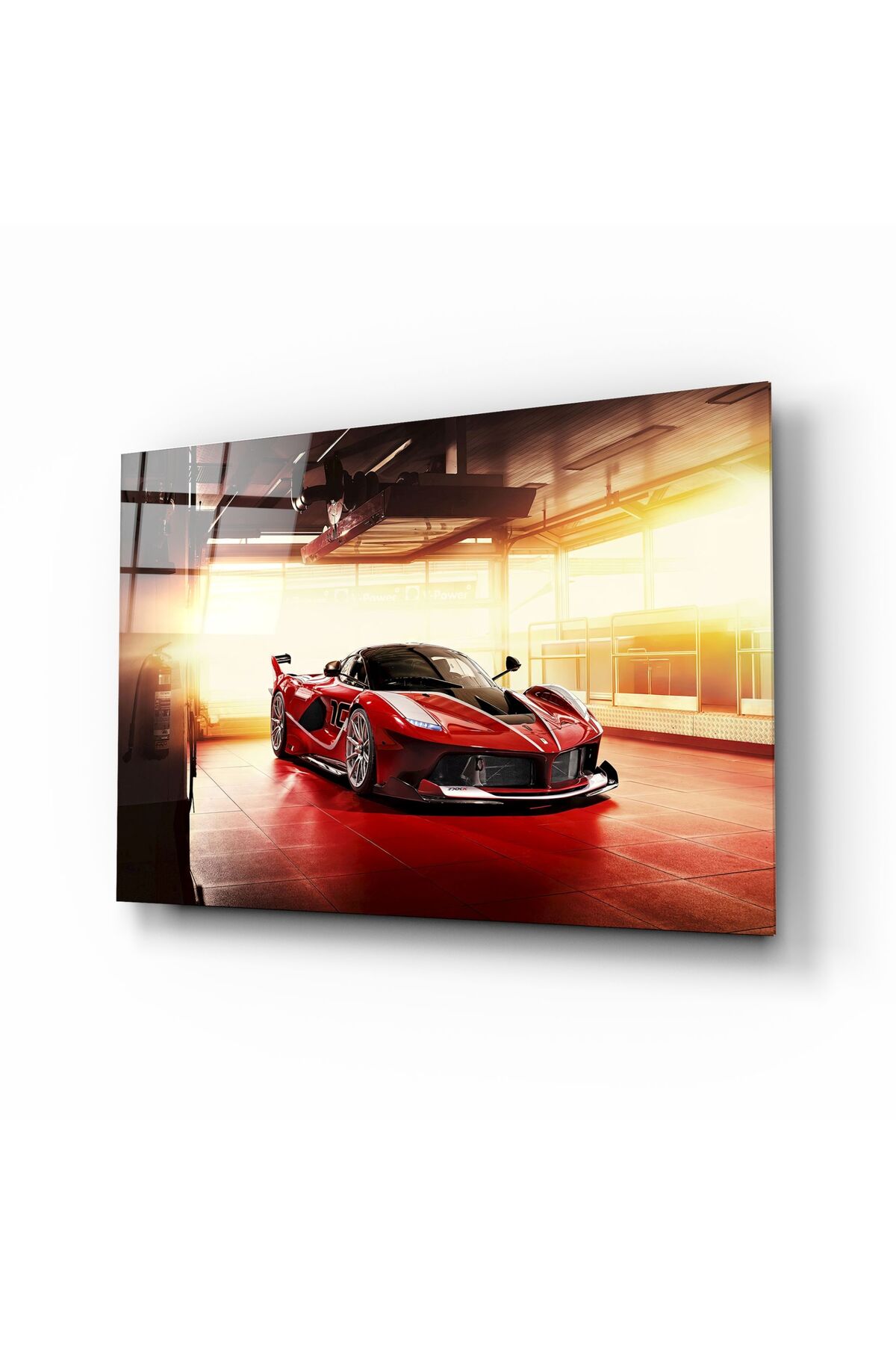 Ferrari Fxx K Cam Tablo | Hediyelik, Dekoratif, Ofis, Mutfak