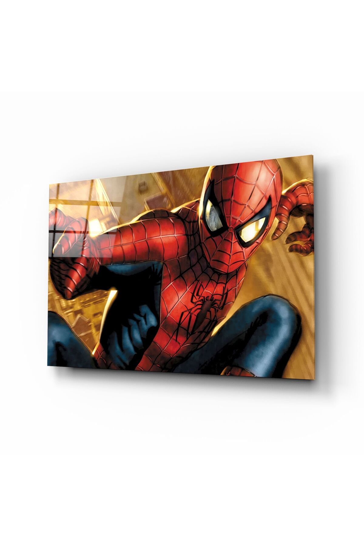 Örümcek Adam - Spider Man Cam Tablo | Hediyelik, Dekoratif, Ofis, Mutfak