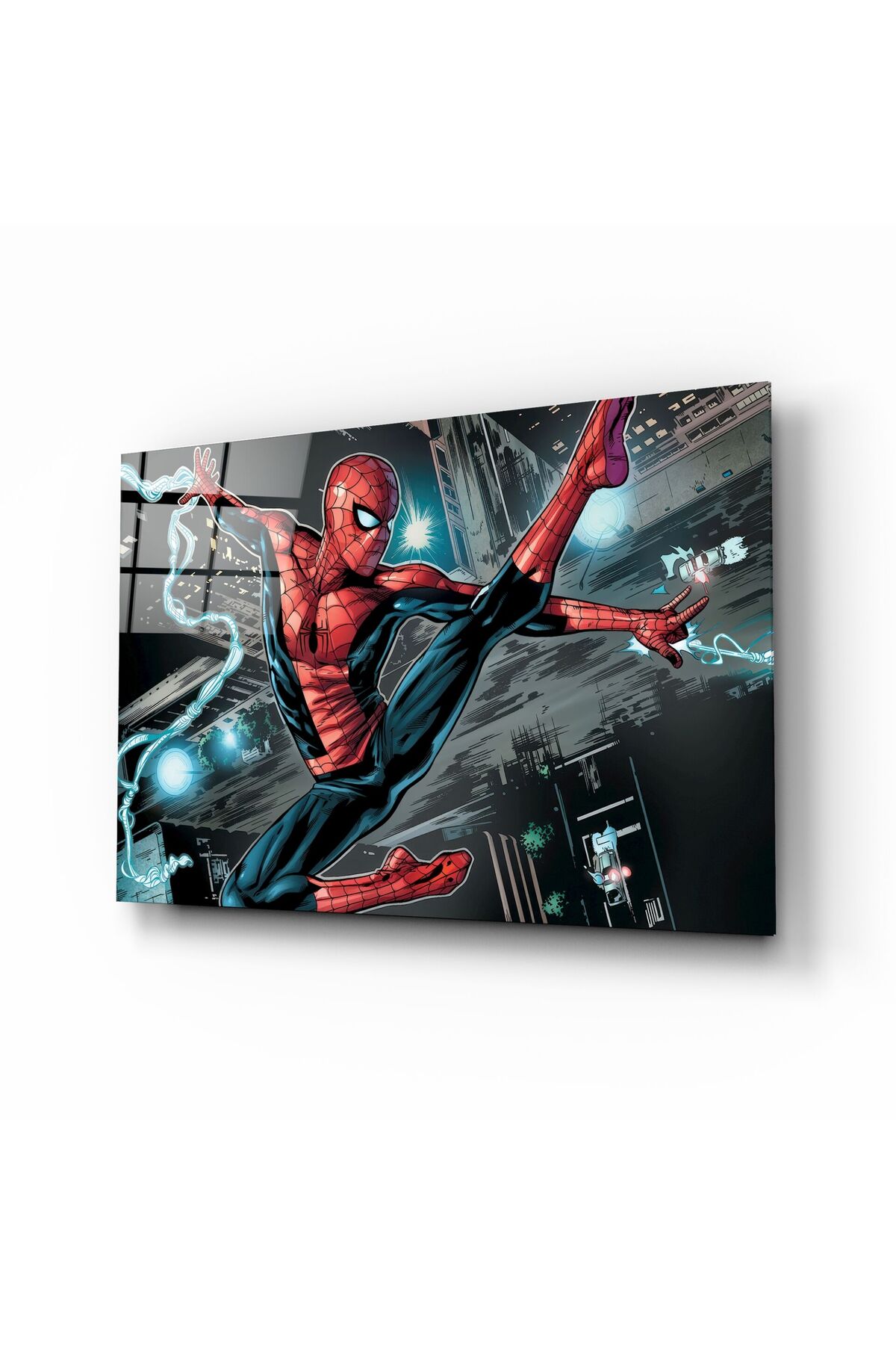 Örümcek Adam - Spider Man Cam Tablo | Hediyelik, Dekoratif, Ofis, Mutfak
