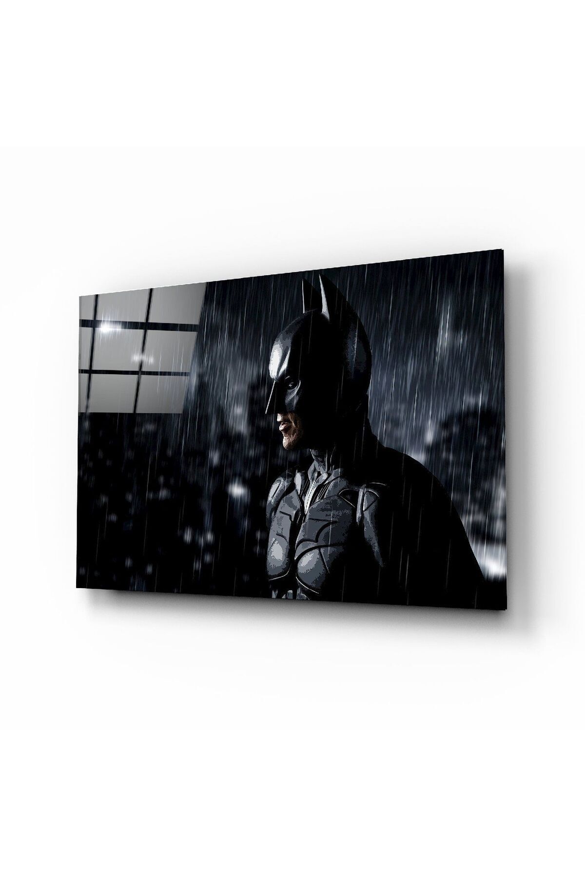 Batman Cam Tablo No:6053 | Hediyelik, Dekoratif, Ofis, Mutfak