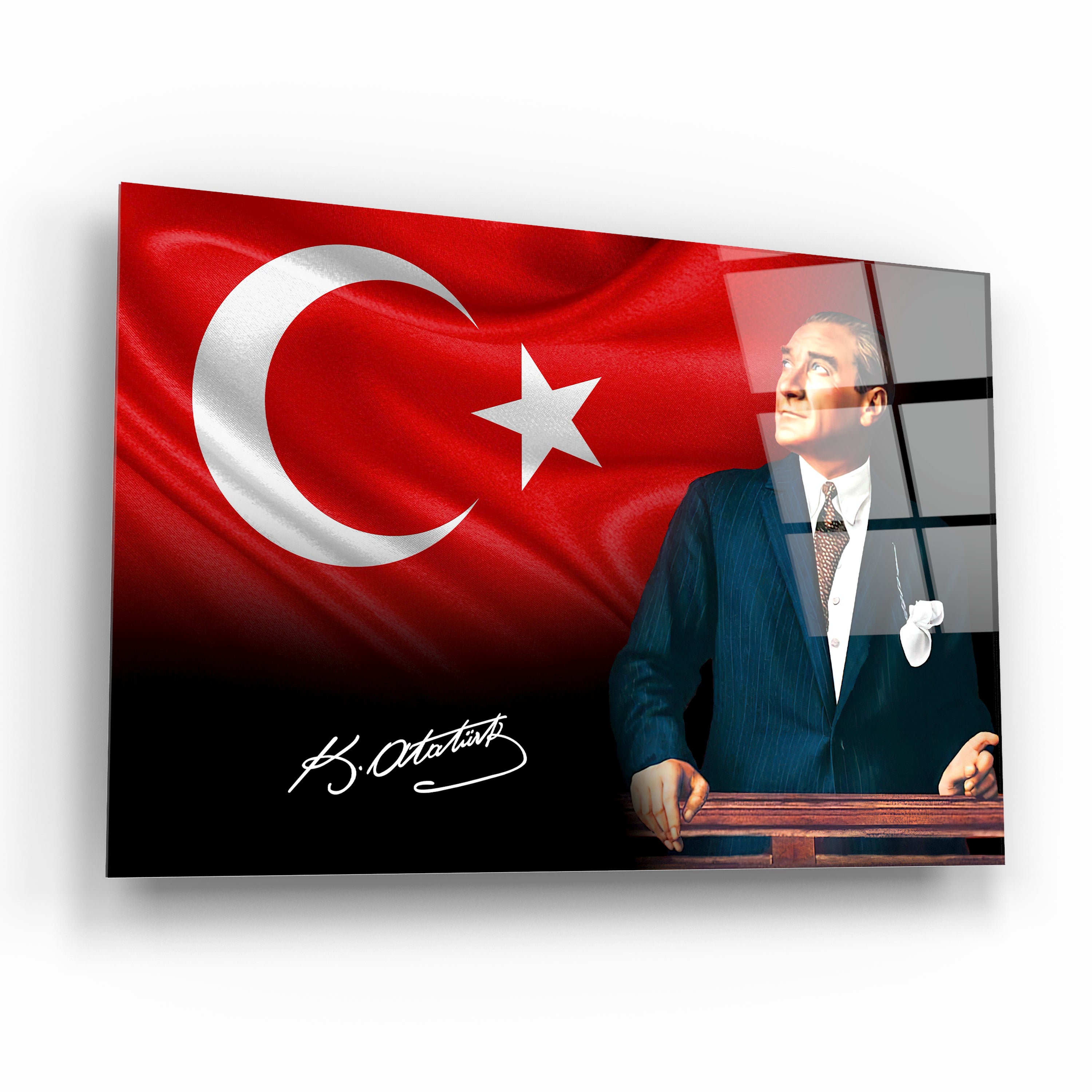 Atatürk Cam Tablo