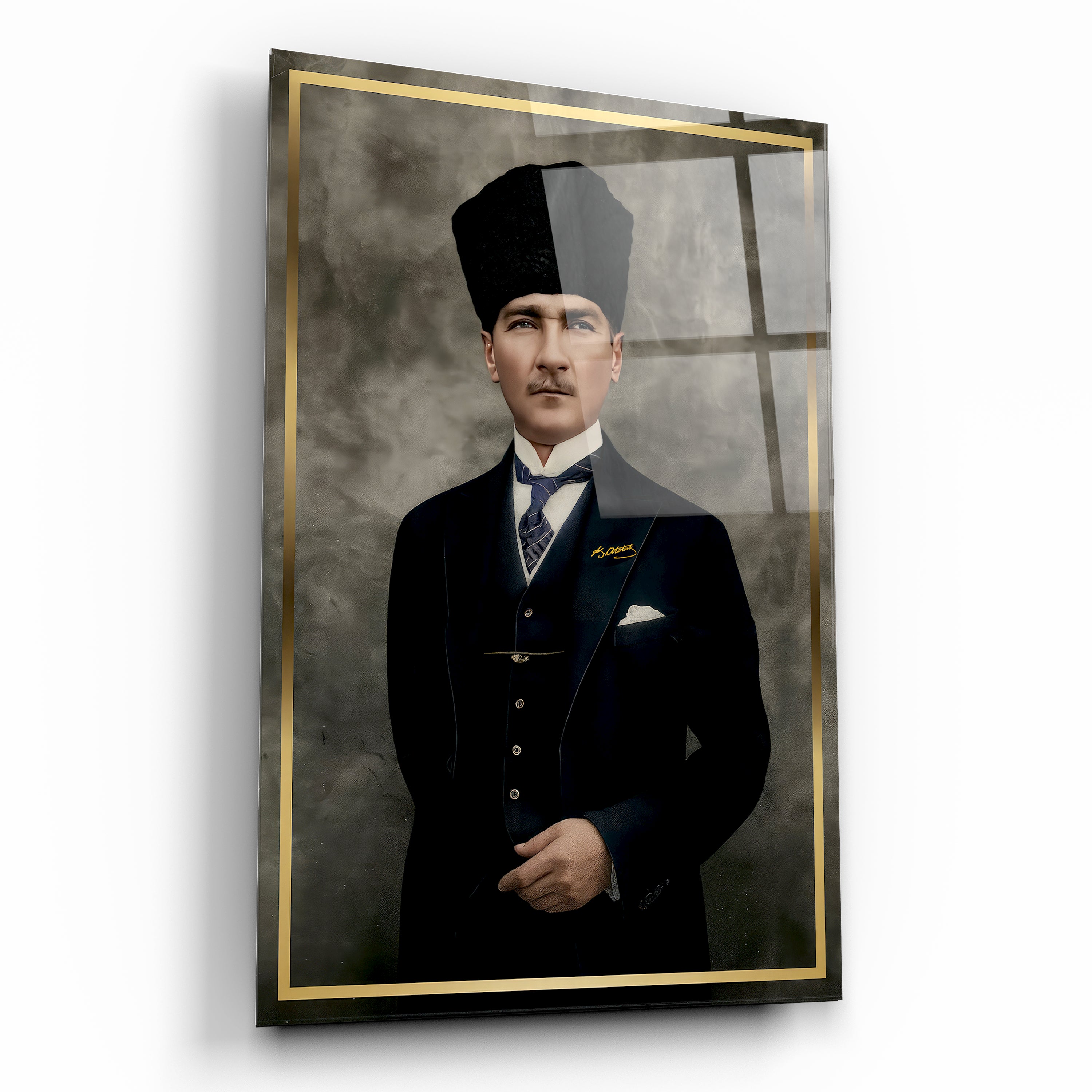 Atatürk Cam Tablo
