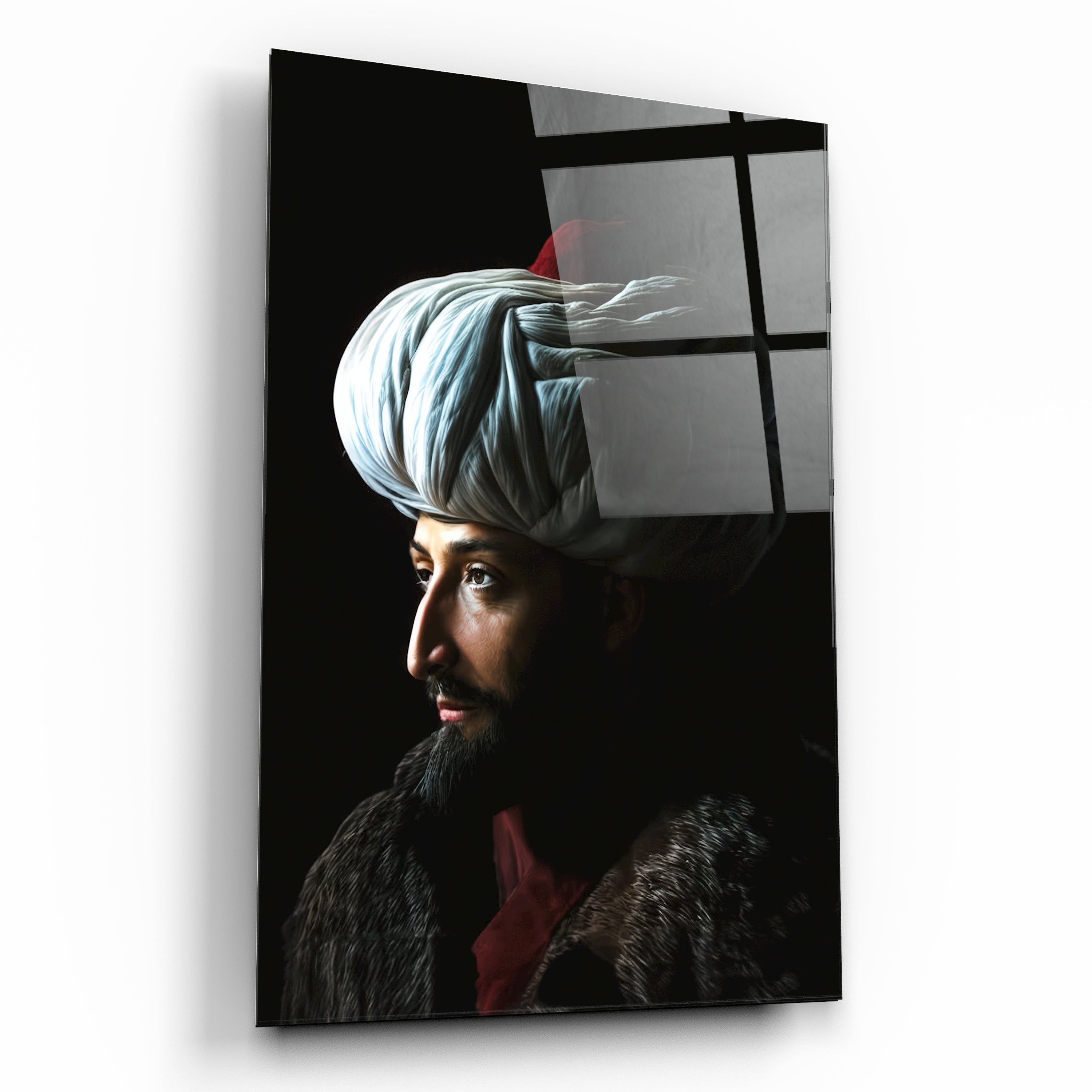 Fatih Sultan Mehmed Han Cam Tablo