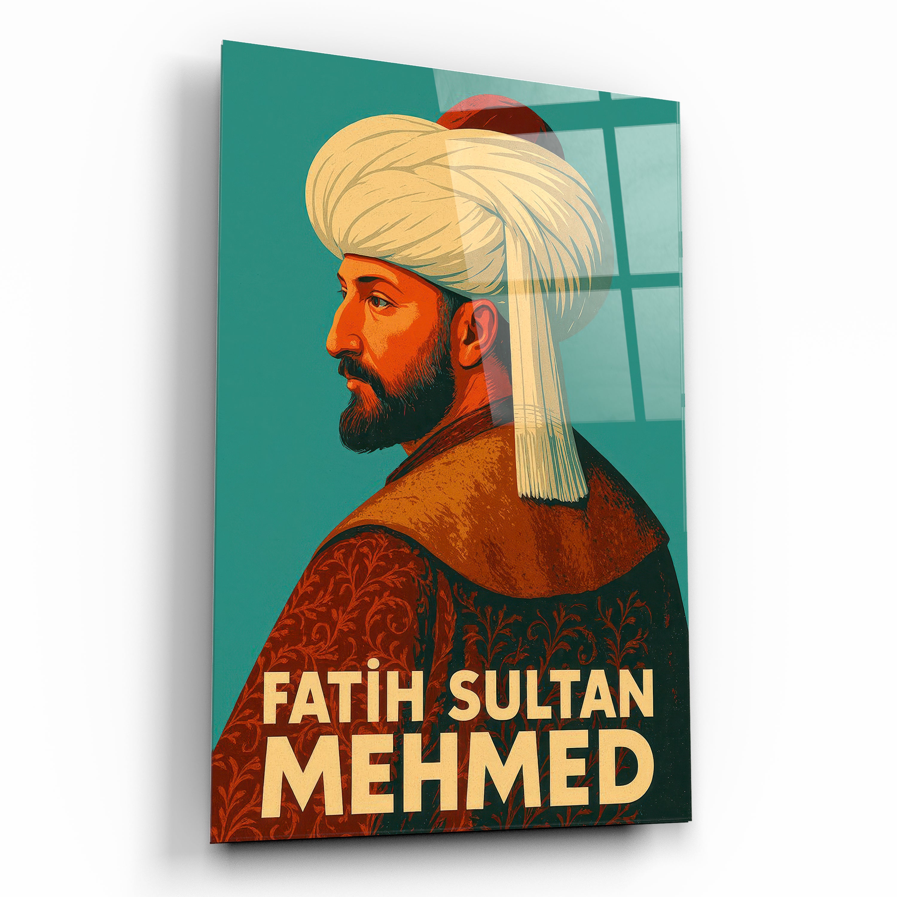 Fatih Sultan Mehmed Cam Tablo