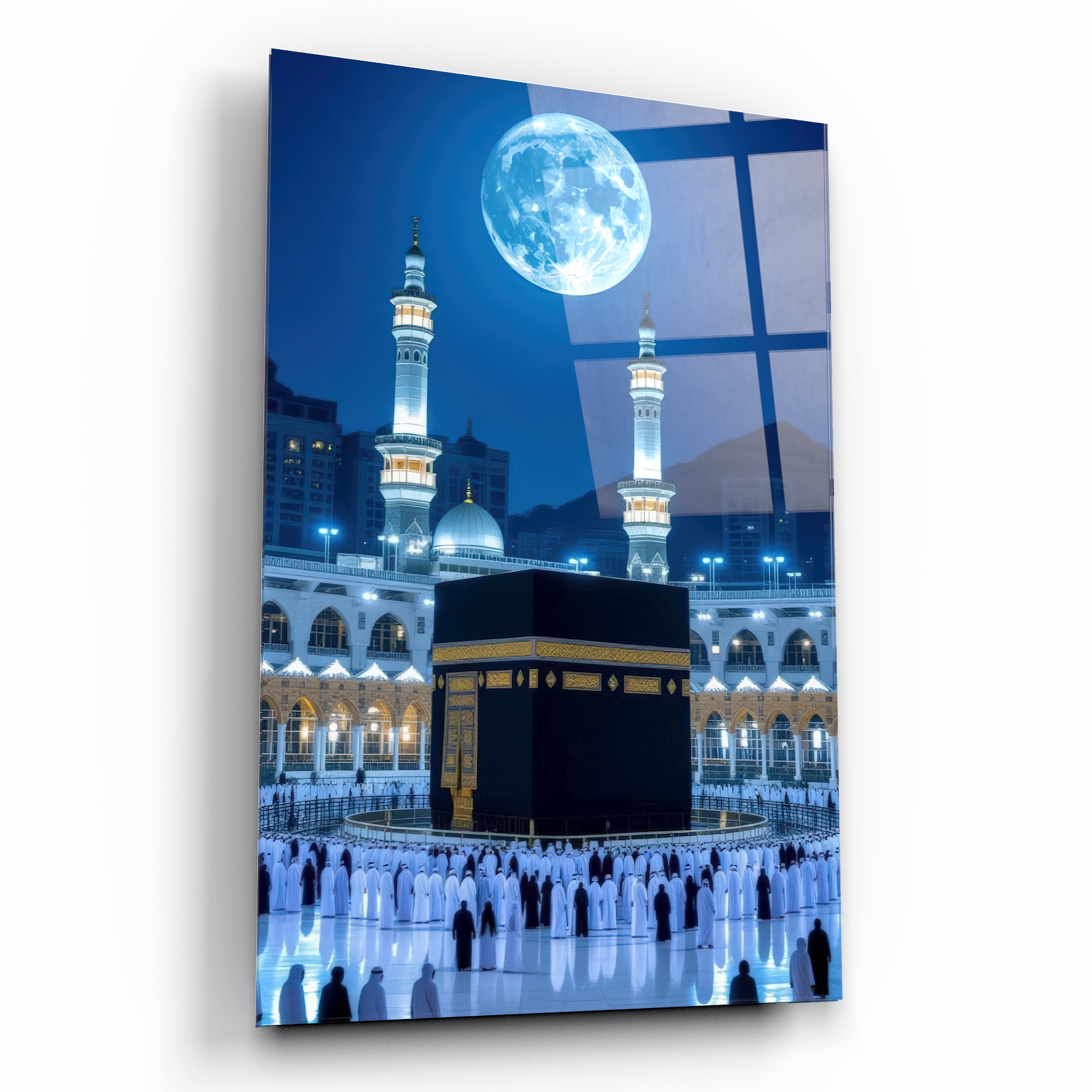 Kabe Temalı Cam Tablo
