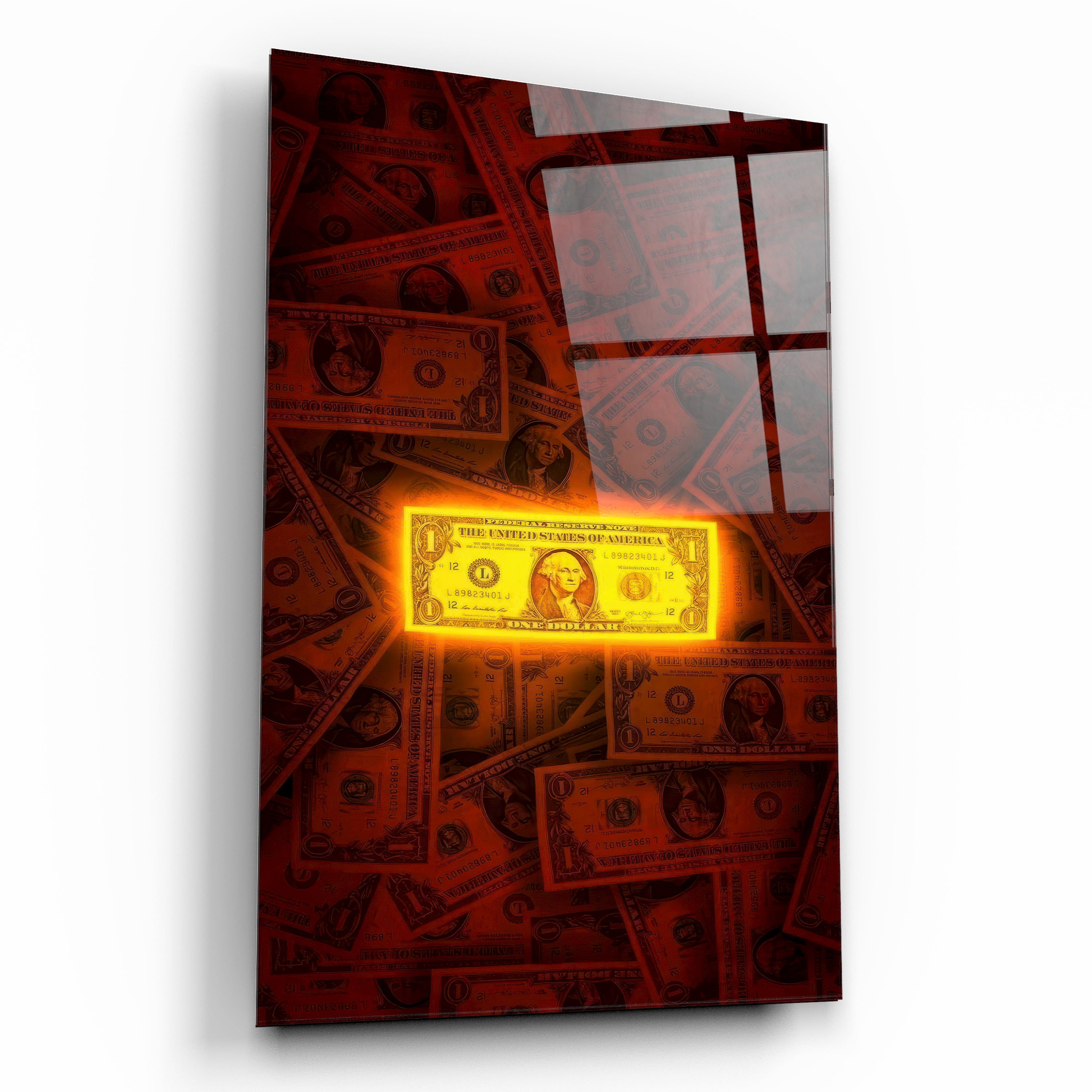 Neon Dolar Cam Tablo